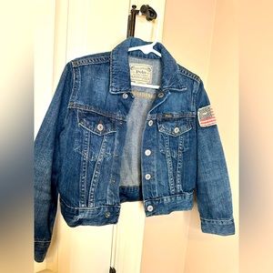 Ralph Lauren/Polo blue Jean jacket. Excellent condition. Boys size 4.